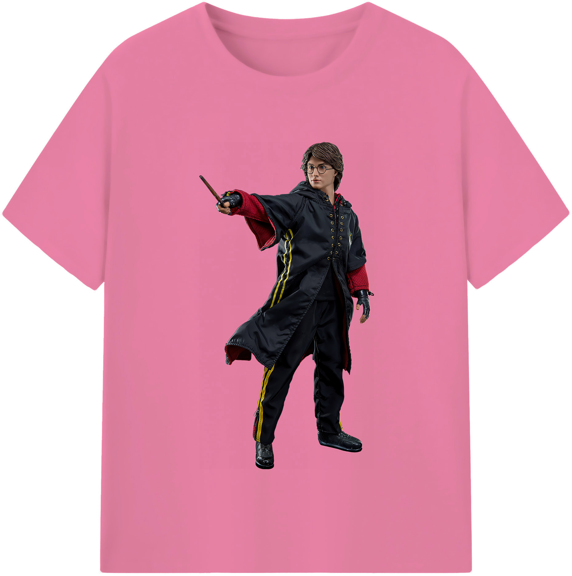 （画像用） Harry Potter ハリー・ポッターシリーズ 綿100％半袖Tシャツ（フロントプリント）